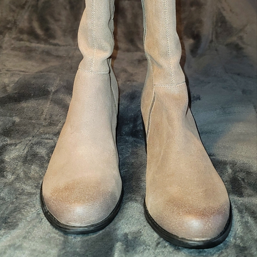 Easy Spirit Esitalis Tall Boots - Tan, Size 12M
